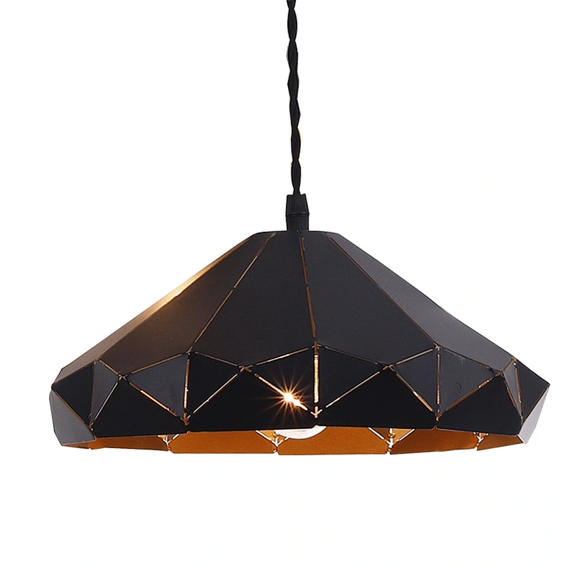 Zhongshan Lighting Factory Classical Kitchen Design Black Pendant Light