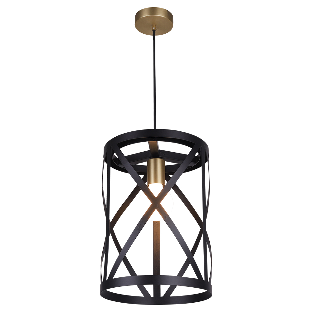Industrial Metal Cage Light Bar Restaurant Hanging Pendant Light