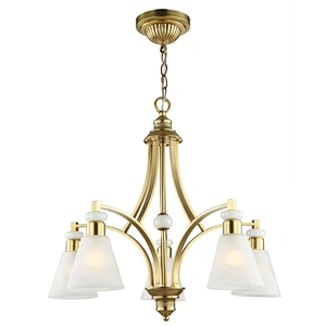 Modern luxury elegant painting gold chandelier pendant light beautiful E14 high-end pendant light