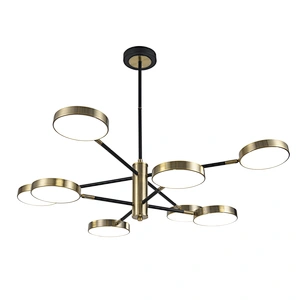 European modern LED 8*9W chandelier home hotel office decoration chandelier