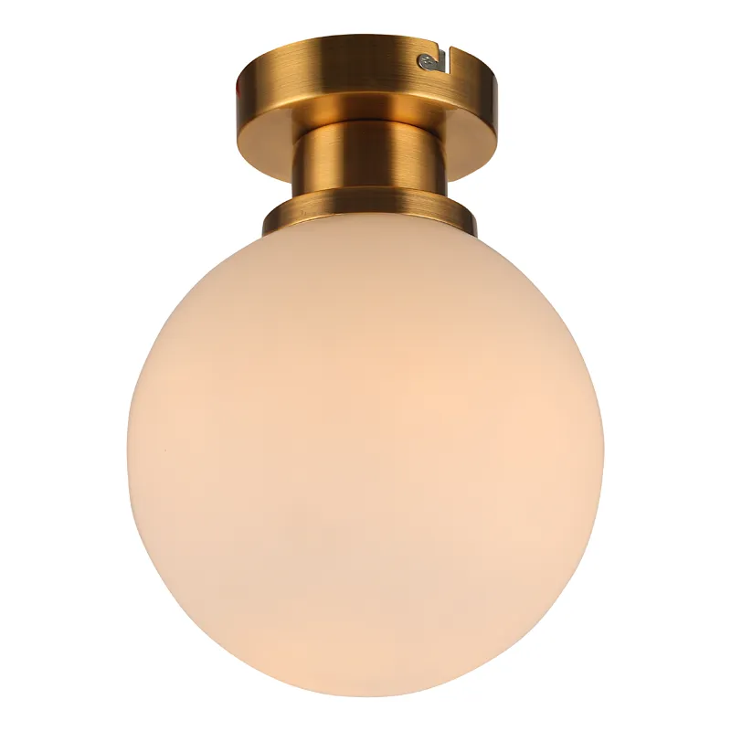European modern opal glass wall ceiling light
