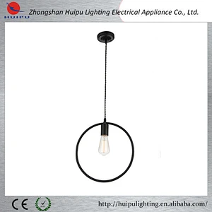 new design italian vintage iron art light pendant lamp
