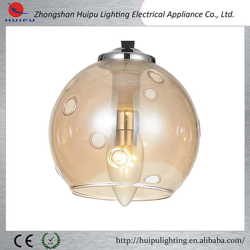 new design pendant lamp with many glass shade dining lamp