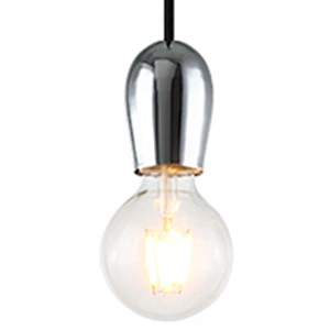 Wholesale Vintage Nordic Metal Lamp E27 Holder Simple Single Hanging Pendant Light