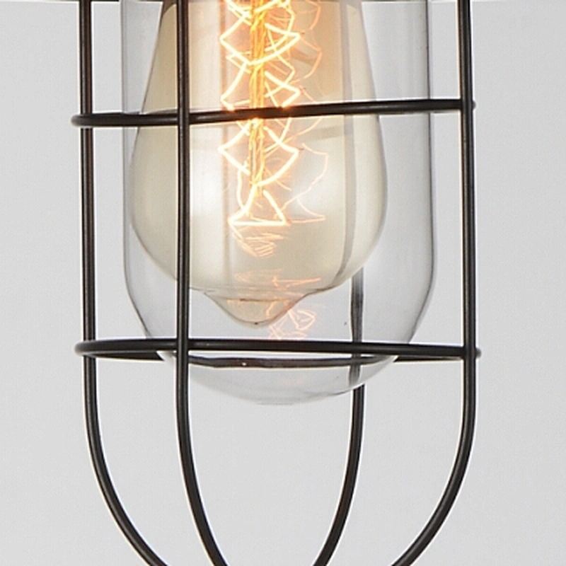 Antique Black Metal Shade Hanging 1-light Kitchen Pendant Light