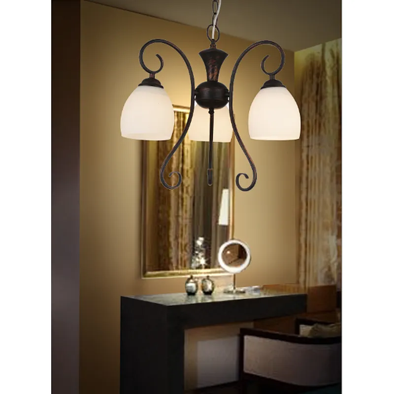 European Traditional E27 chandelier high quality classical indoor decoration pendant light