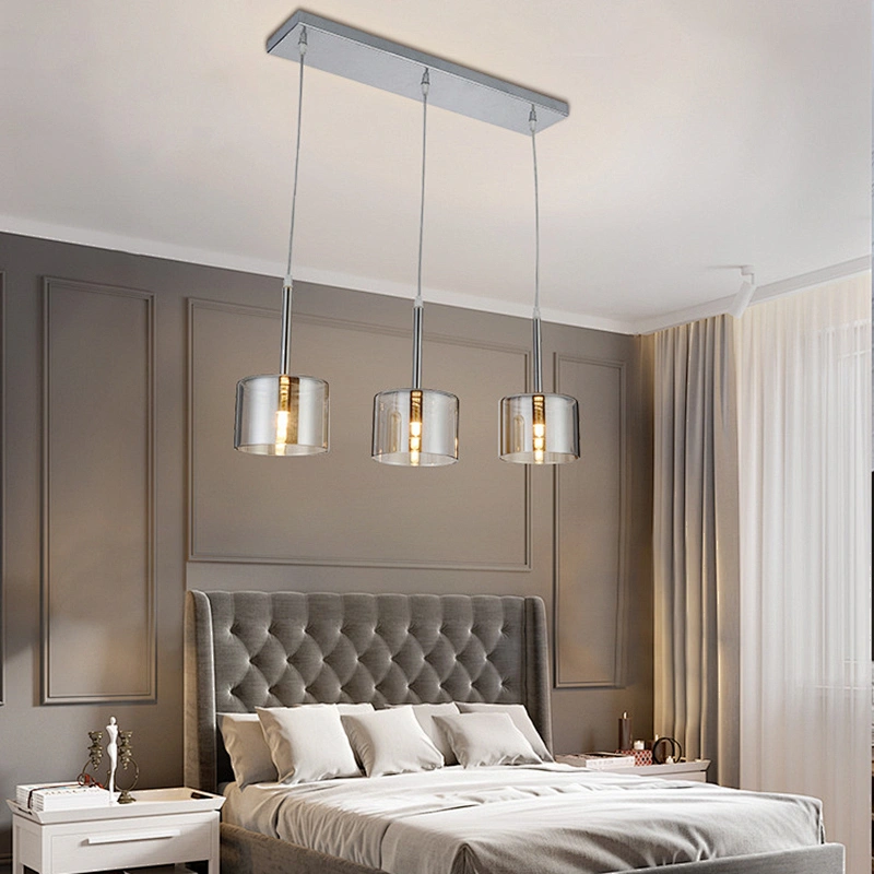 Luxury European Style Indoor Decorate Chandelier Glass Pendant Hanging Light