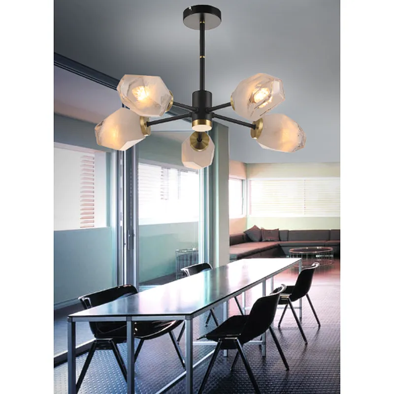 Wholesale European modern 5 light E14 ceiling light beautiful house decoration ceiling lamp