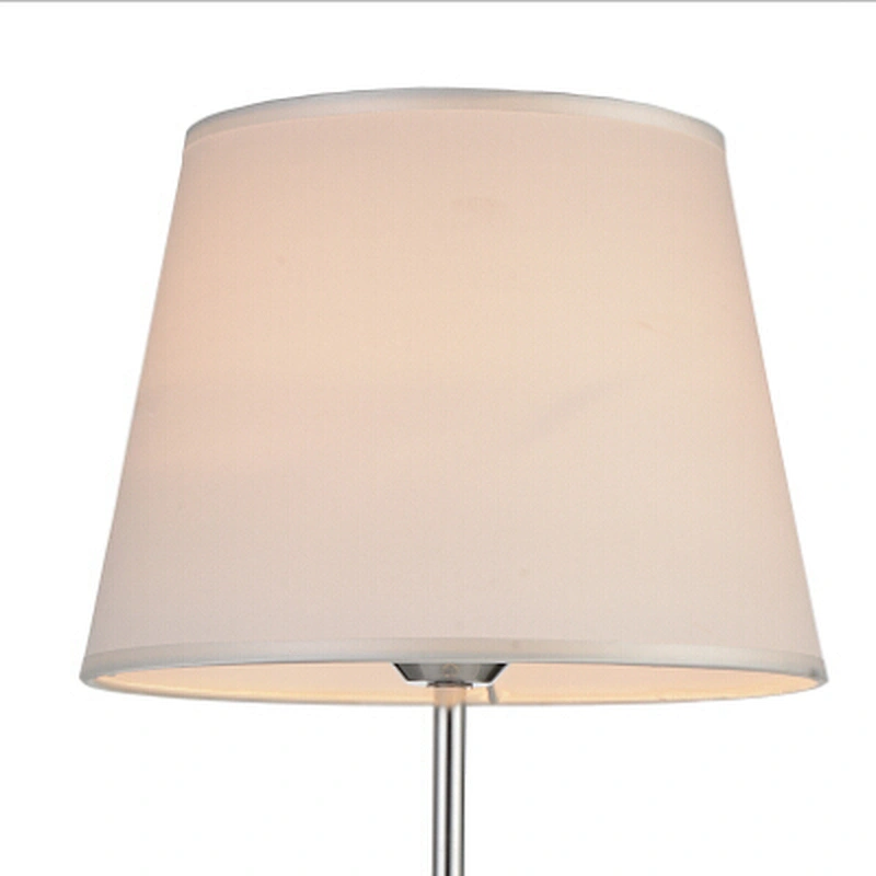 New Design fabric shade crystal table lamps for bedroom