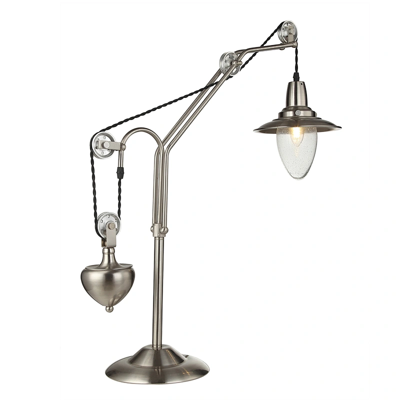 China wholesale American style industrial style creative table lamp features high quality hotel home decoration table lamp