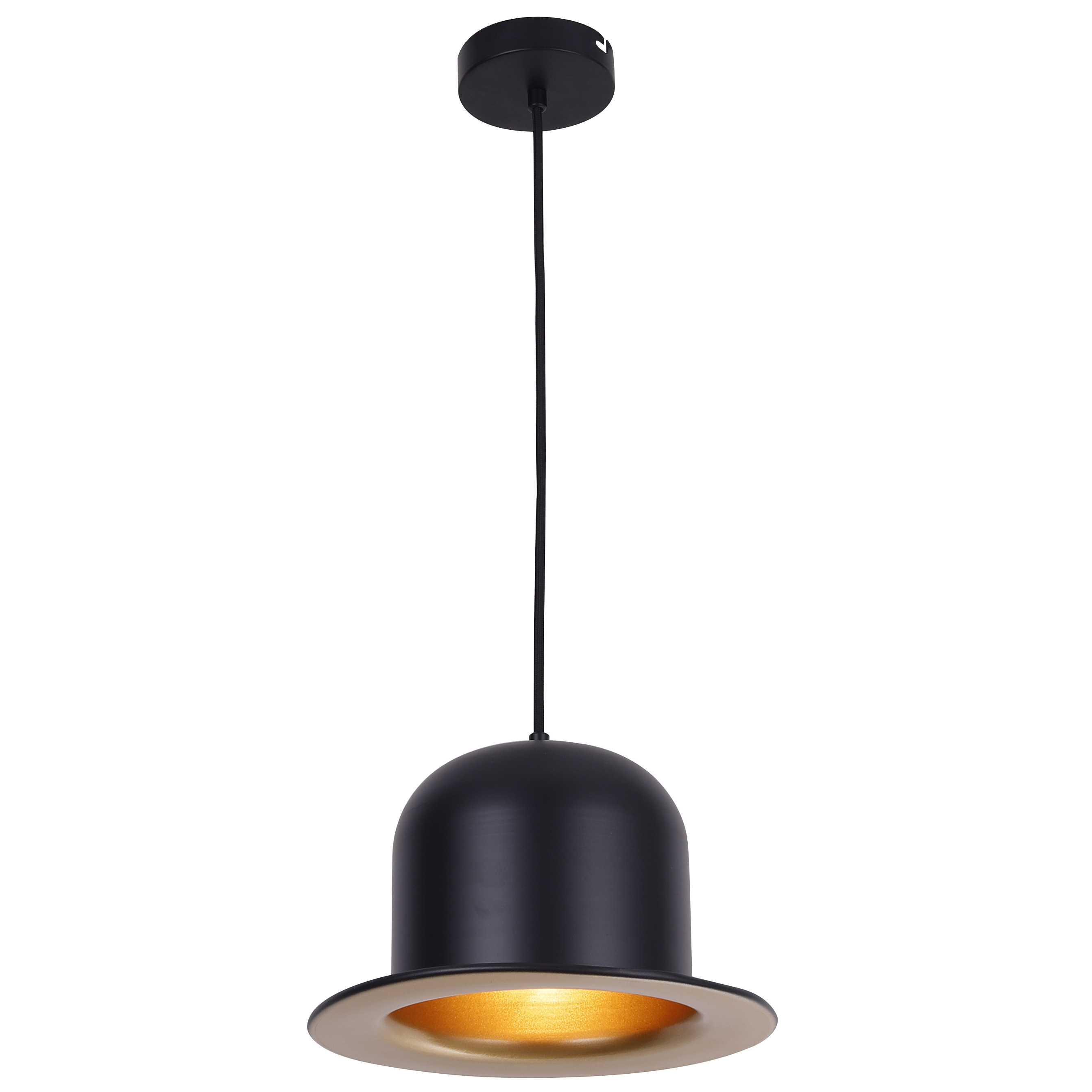 industrial rustic iron art hat pendant light