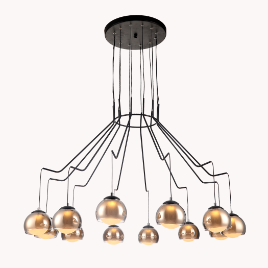 LED Nordic modern chandelier beautiful high quality hall chandelier