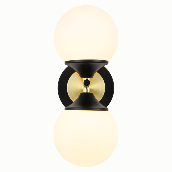 indoor 2 lights modern wall lamp