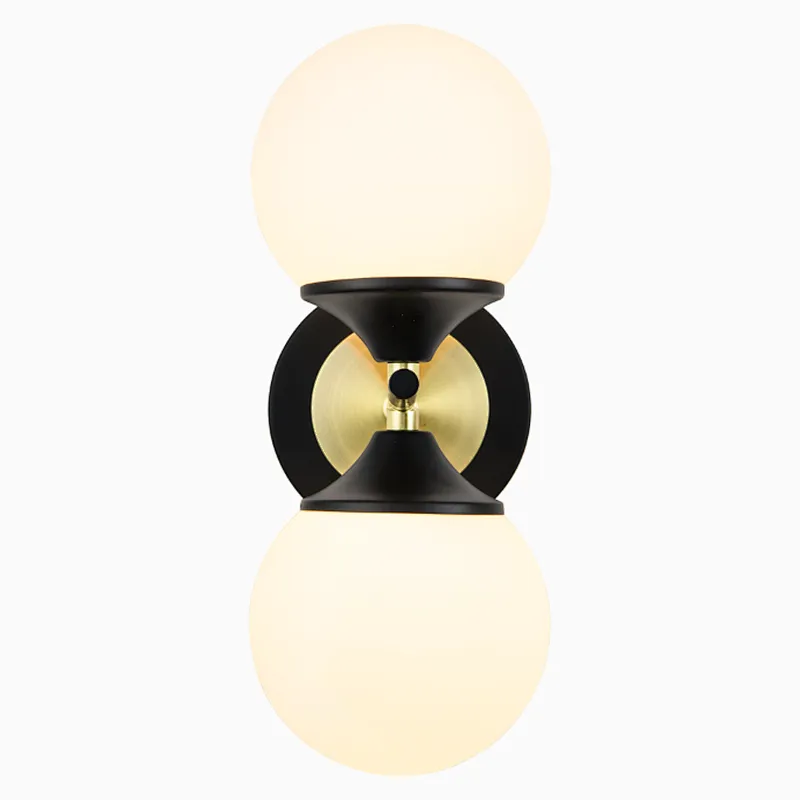 indoor 2 lights modern wall lamp