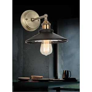 retro simple industrial style E27 wall light vintage rural wall lamp
