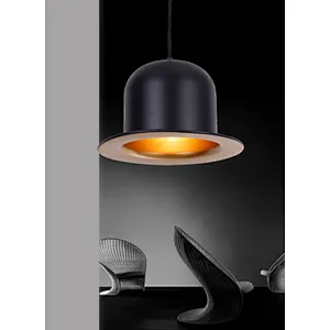 industrial rustic iron art hat pendant light