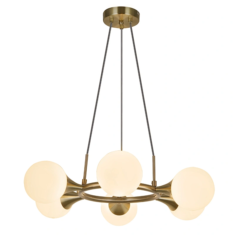 Zhongshan new design european modern simple pendant light hotel home living room decoration hanging pendant lamp