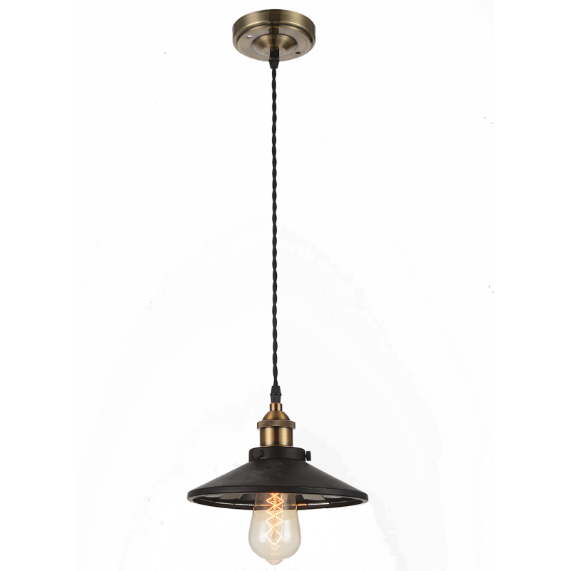 retro hanging light industrial style metal E27 pendant light