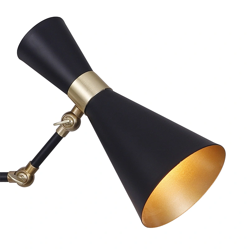 Zhongshan Factory Hand Made Retro Black Finish Chandelier Lights