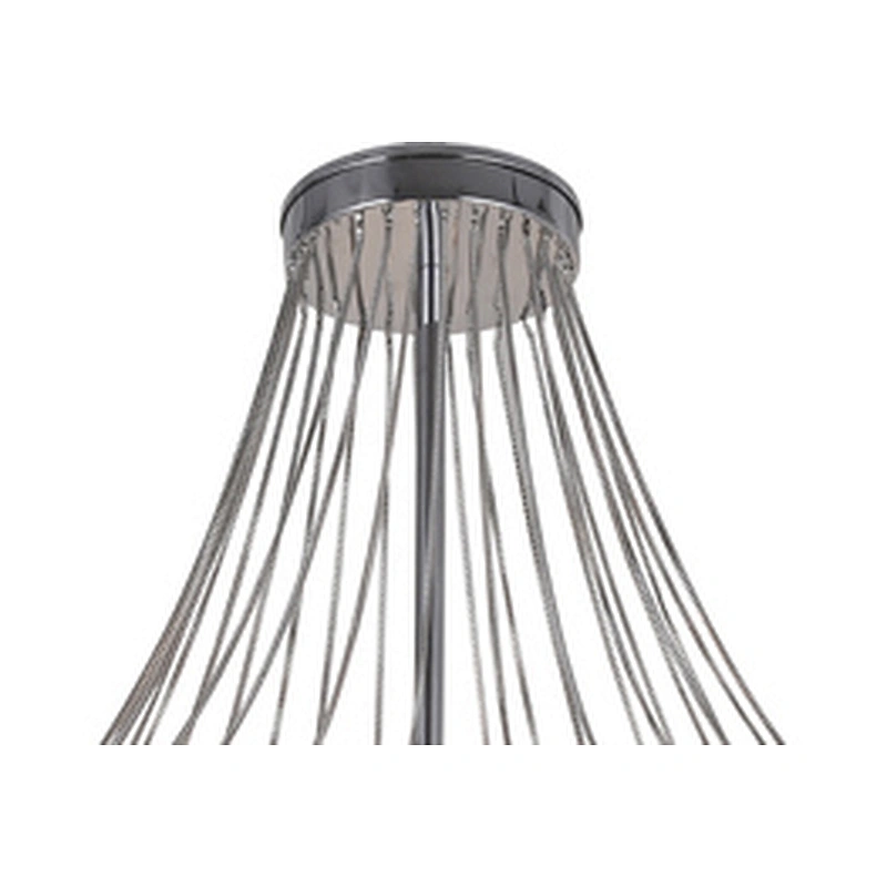 New design modern fashion grey glass water drop pendant light elegant luxury high quality E14*5 pendant ligjht