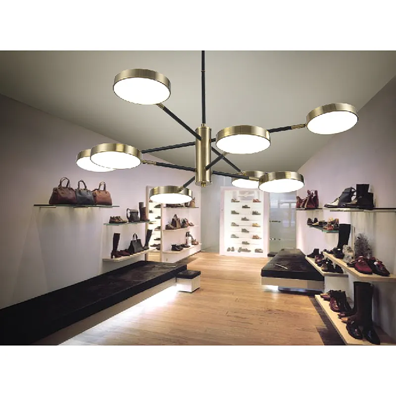 European modern LED 8*9W chandelier home hotel office decoration chandelier