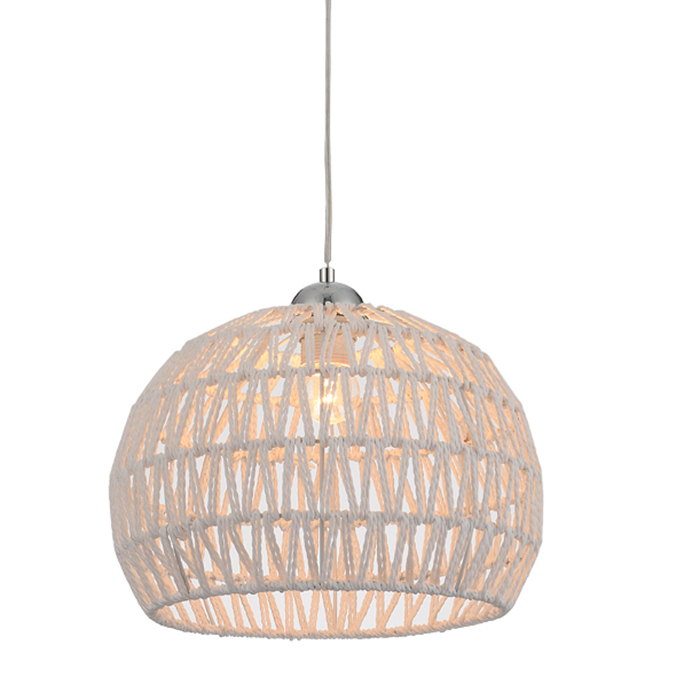 Hot sell indoor dining room rattan pendant light