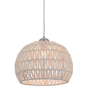 Hot sell indoor dining room rattan pendant light