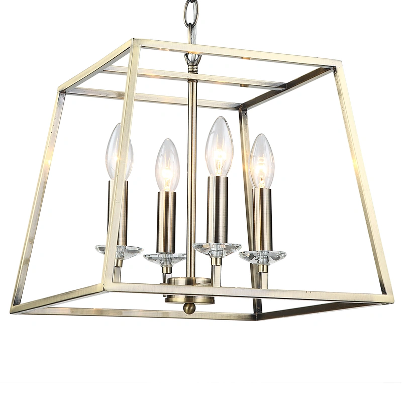 European classical brass pendant light good quality Restaurant Bar Home Hotel Decoration candle E14 pendant light