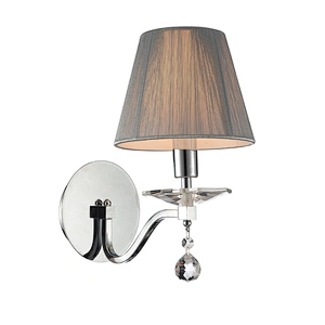 Modern crystal wall lamp high-end beautiful E14 bedside wall lamp bedside corridor wall lamp