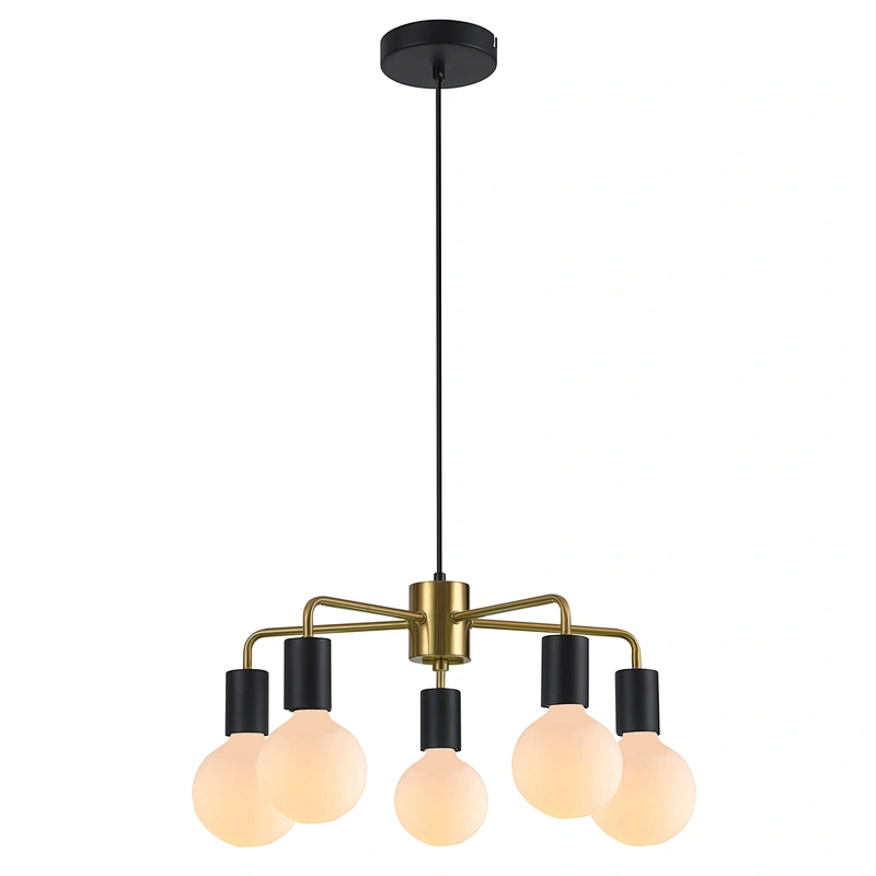 China wholesale iron chandelier European style modern E27 chandelier pendant light