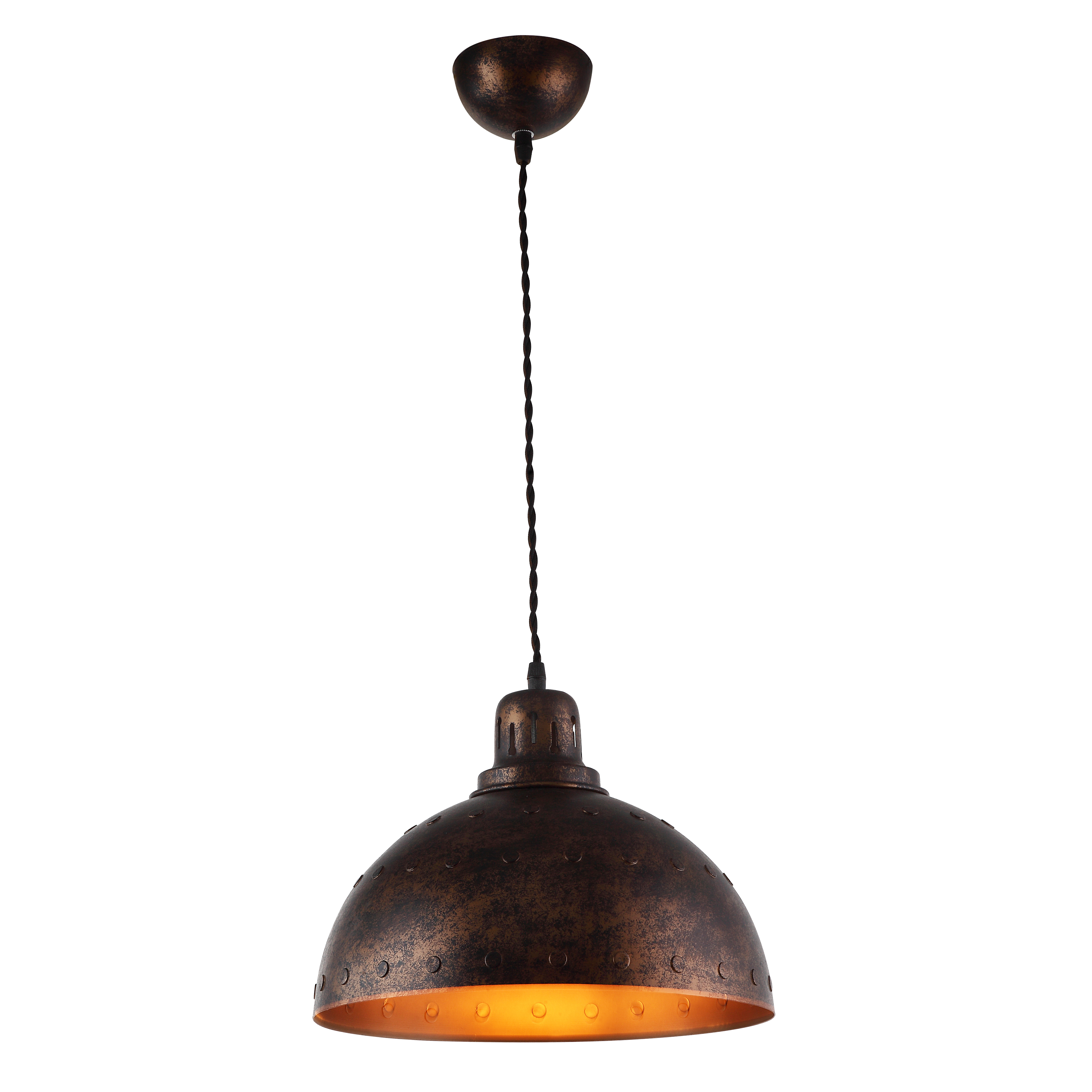 American industrial style rustic iron art pendant light