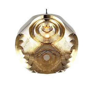 Nordic modern luxury gold rose E27 pendant light beautiful fancy restaurant bar home hotel decoration pendant light