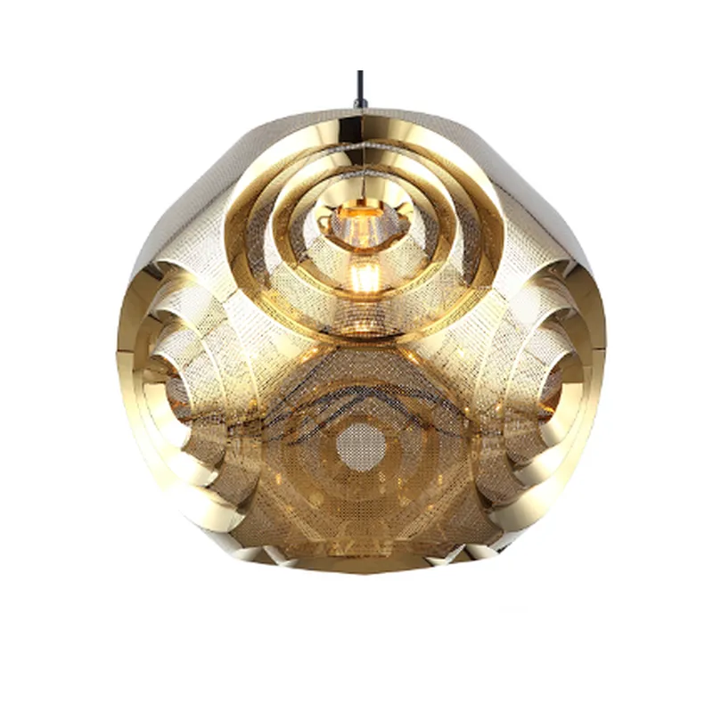 Nordic modern luxury gold rose E27 pendant light beautiful fancy restaurant bar home hotel decoration pendant light