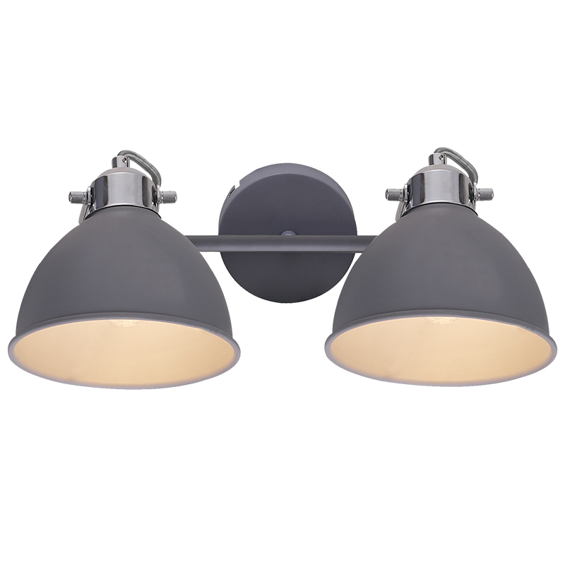 Modern Popular Double Lights Metal Flexible Wall Lights Indoor In Wall Lamps