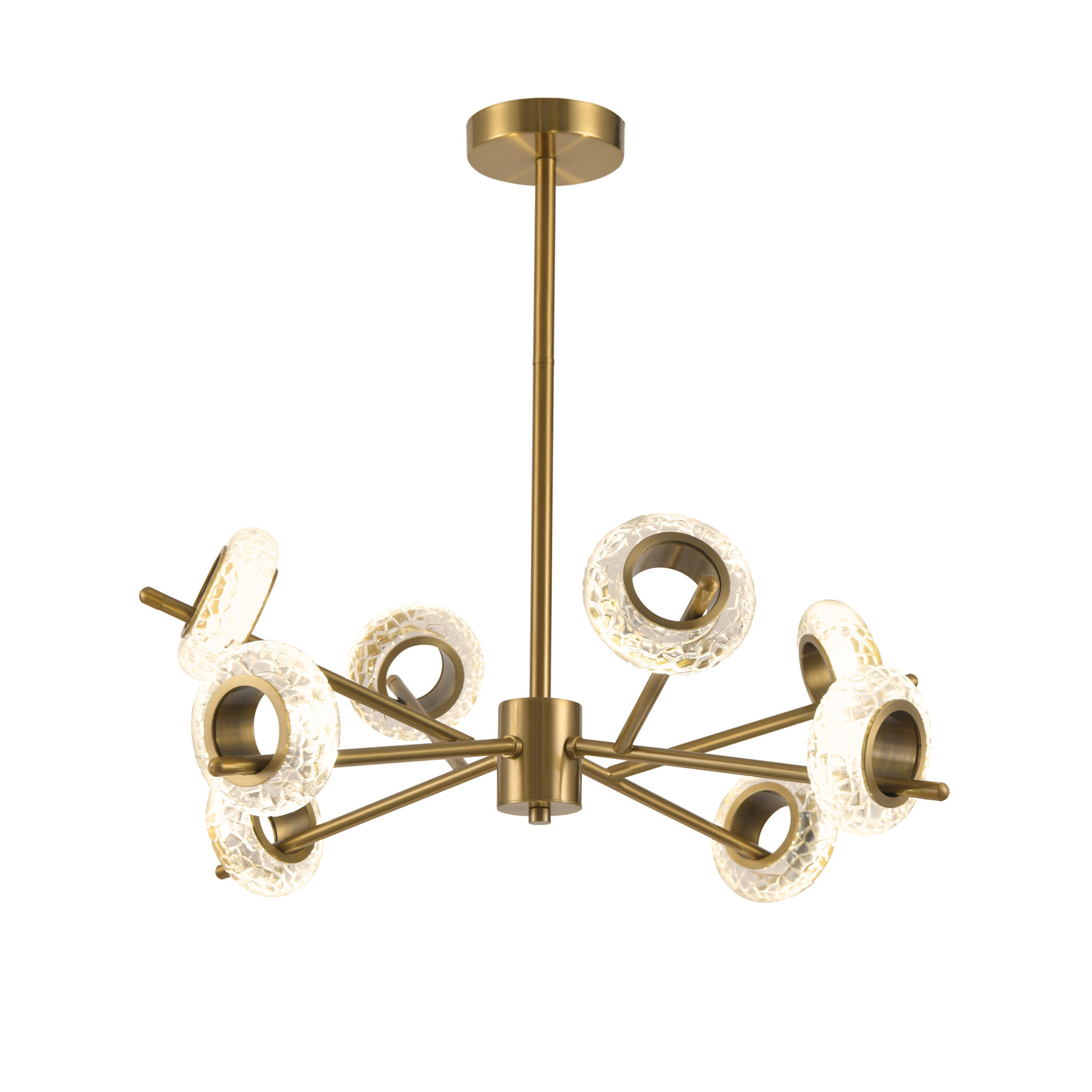 modern LED indoor decoration luxury crystal chandelier