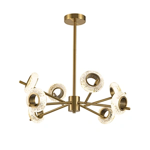 modern LED indoor decoration luxury crystal chandelier