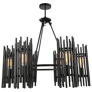 industrial shabby chic cage chandelier