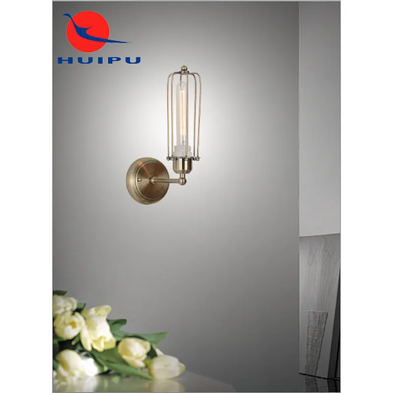 Wall-mounted elegant restaurant brass appliques murales