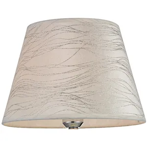 Arabic style glass modern fabric led table lamp