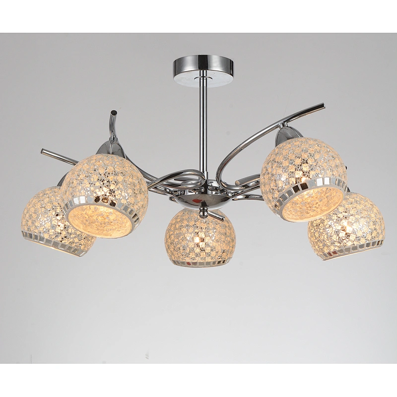 Mosaic glass ceiling lamp modern luxury E27 decoration ceiling light