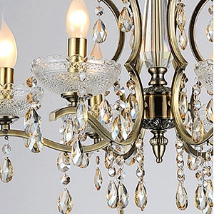 European Classic Crystal Home Decoration Indoor Pendant Light