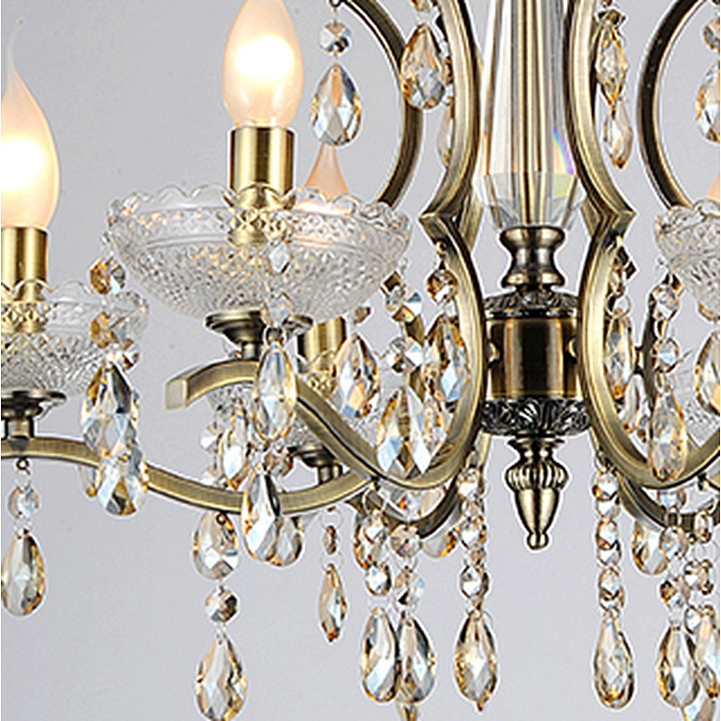 European Classic Crystal Home Decoration Indoor Pendant Light