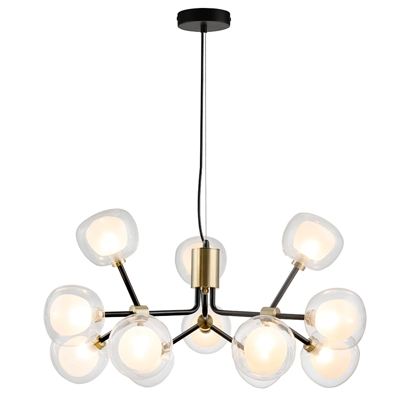 modern simple creative fancy chandelier pendant light high-end home hotel decoration G9*12 pendant light