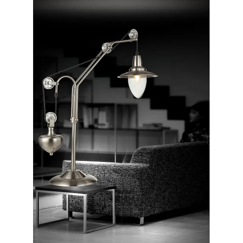 China wholesale American style industrial style creative table lamp features high quality hotel home decoration table lamp