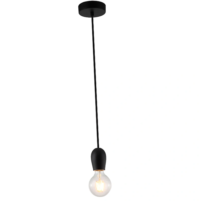 Wholesale Vintage Nordic Metal Lamp E27 Holder Simple Single Hanging Pendant Light