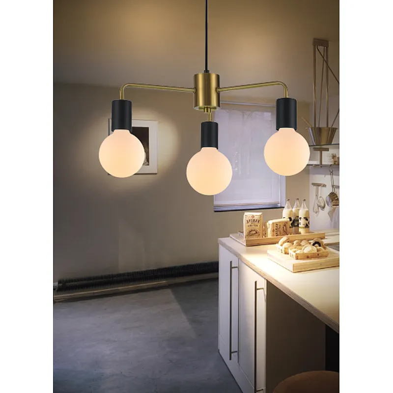 American style modern simple pendant light suitable for indoor lighting of restaurants hotels apartments and villas