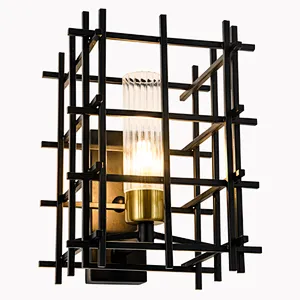 new design modern wall lamp european creative iron art indoor decoration led wall lamp