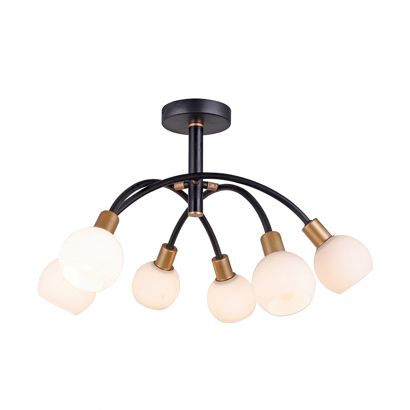 European modern luxury metal chandelier pendant light