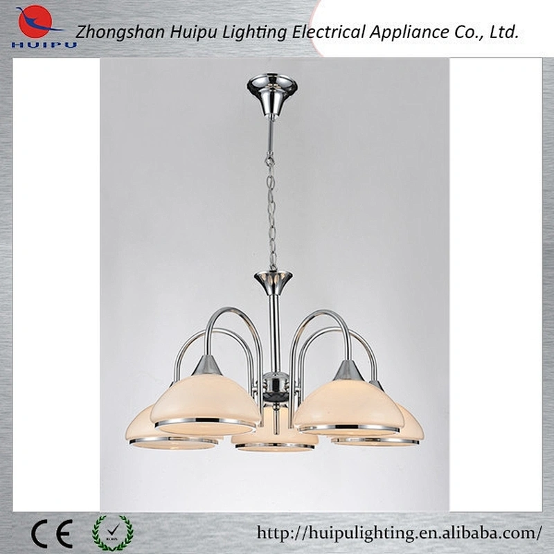 elegant foyer lobby chrome chandelier