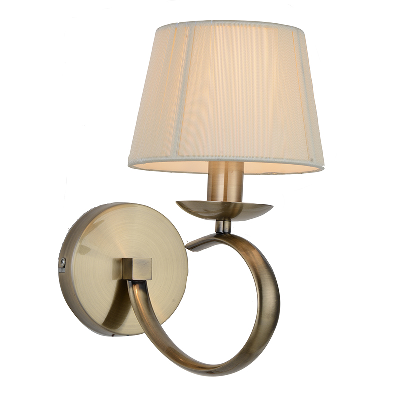 fabric shade wall lamp indoor lighting